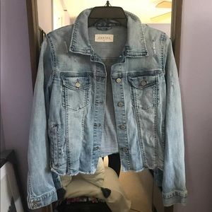 Distressed Jean Jacket